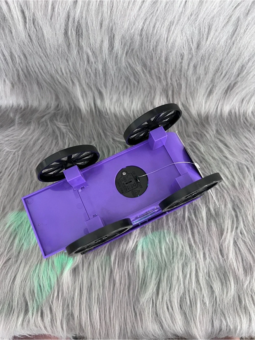 Purple Skeleton Carriage with light - Halloween Decor